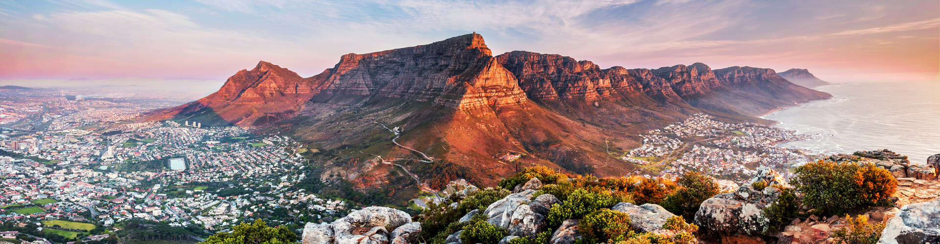 Mountain ridge crossing